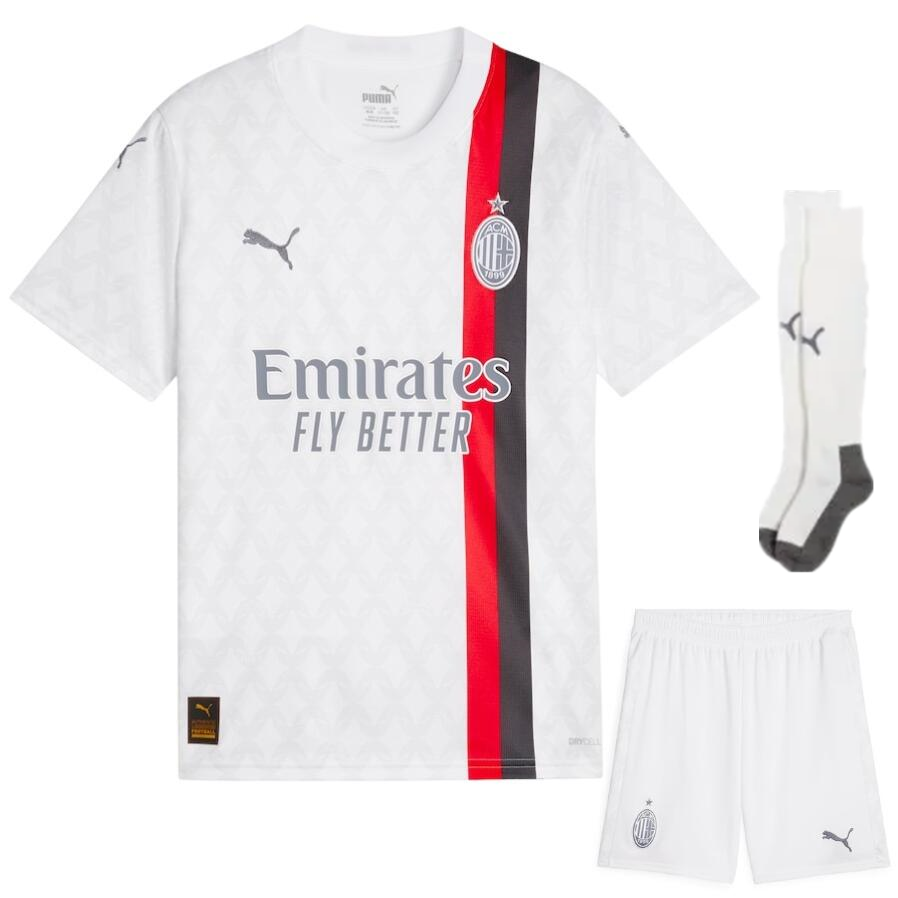 23/24 Youth AC Milan Away Jersey Kids Kit – Cheap Jerseys Online